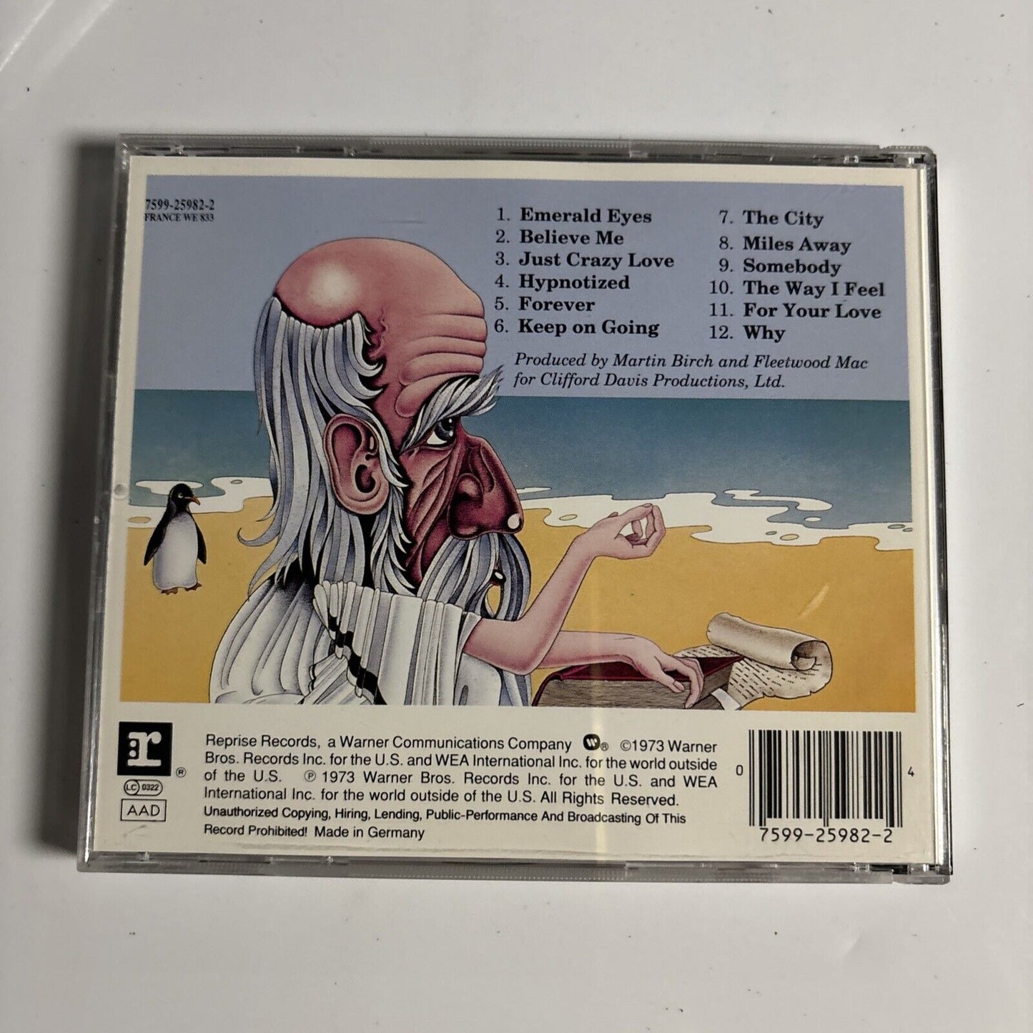 Fleetwood Mac – Mystery To Me (CD, 1990)