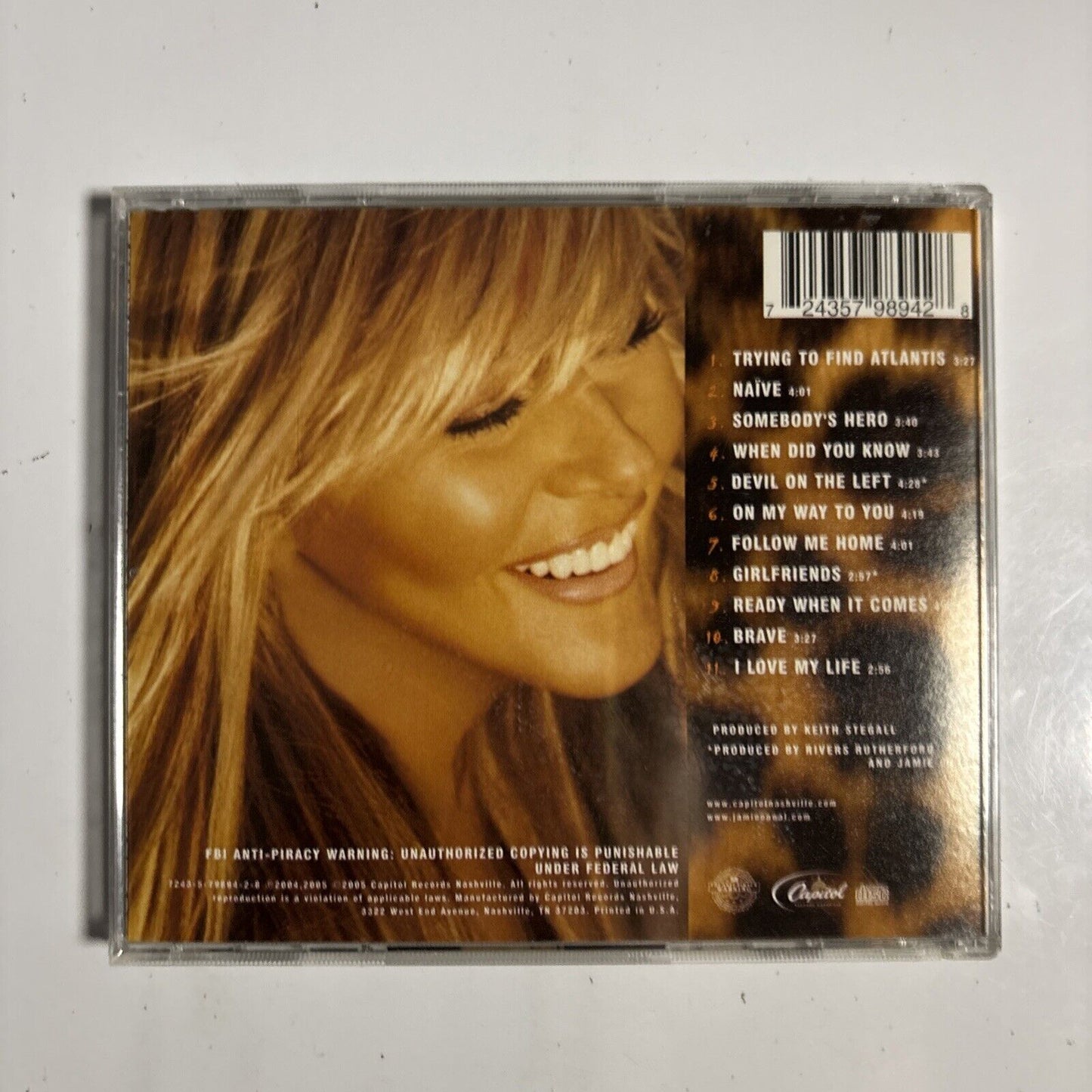 Jamie O'Neal – Brave (CD, 2005)