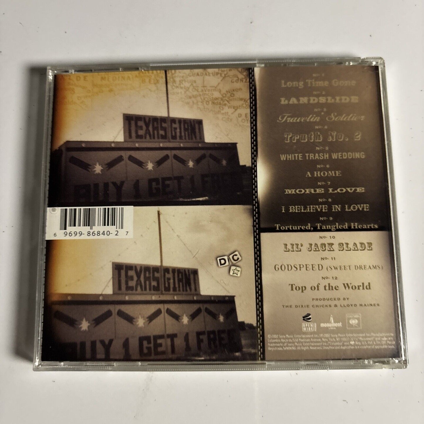 Dixie Chicks – Home (CD, 2002) CK 86840