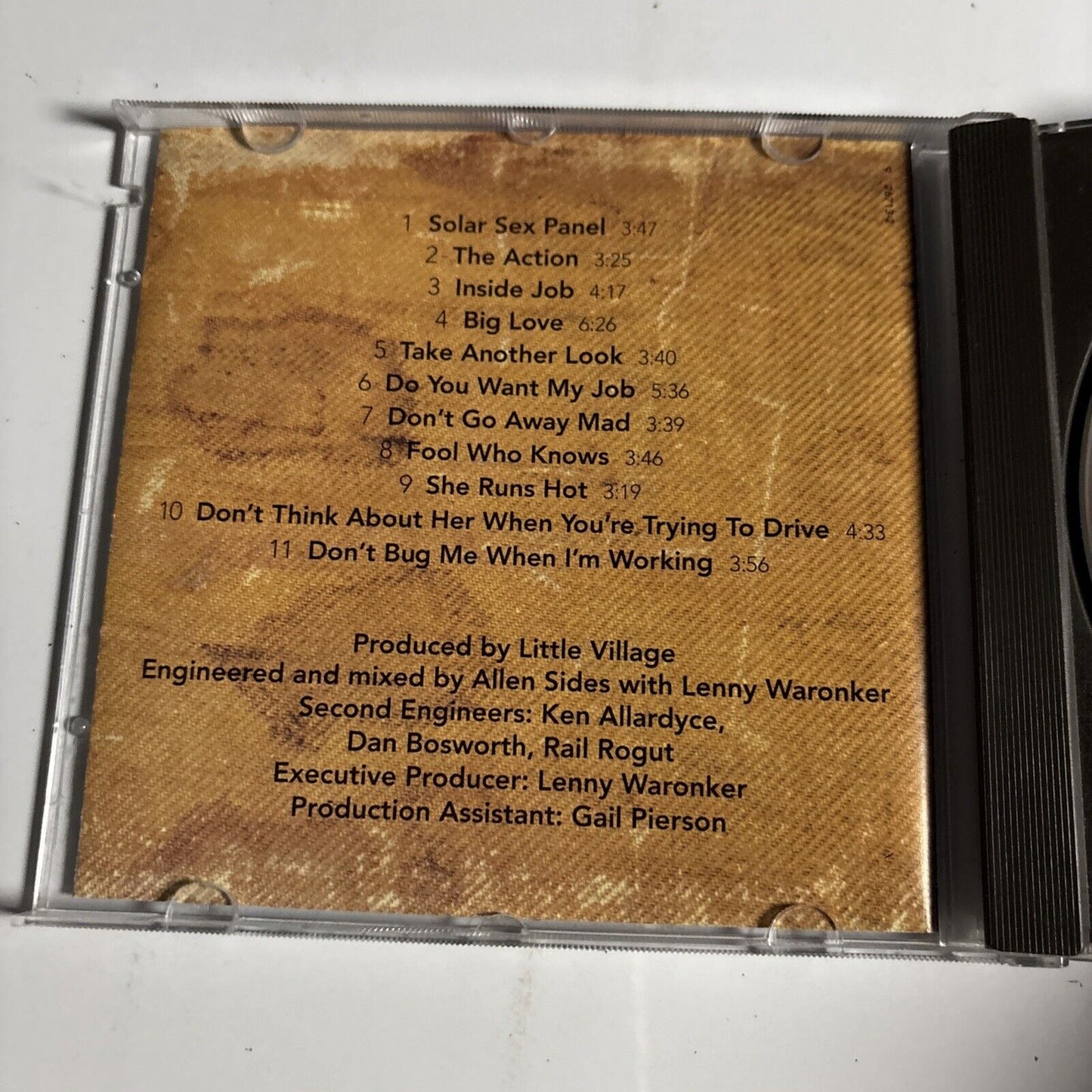 Little Village – Little Village (CD, 1992) 9 26713-2