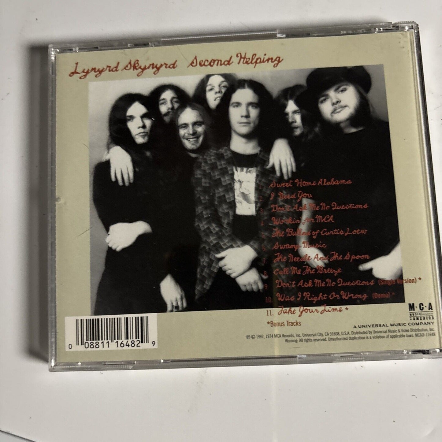 Lynyrd Skynyrd – Second Helping (CD, 1974) MCAD-11648