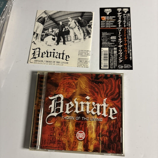 Deviate – Thorn Of The Living (CD, 1997) hwcy-1 Japan obi