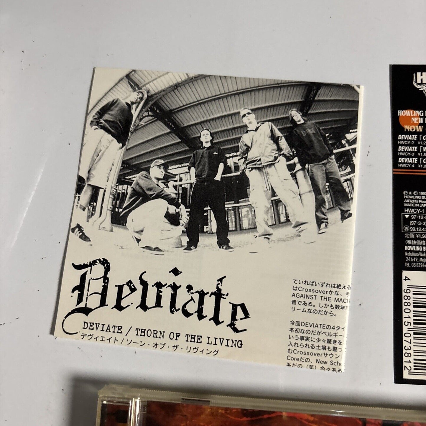Deviate – Thorn Of The Living (CD, 1997) hwcy-1 Japan obi