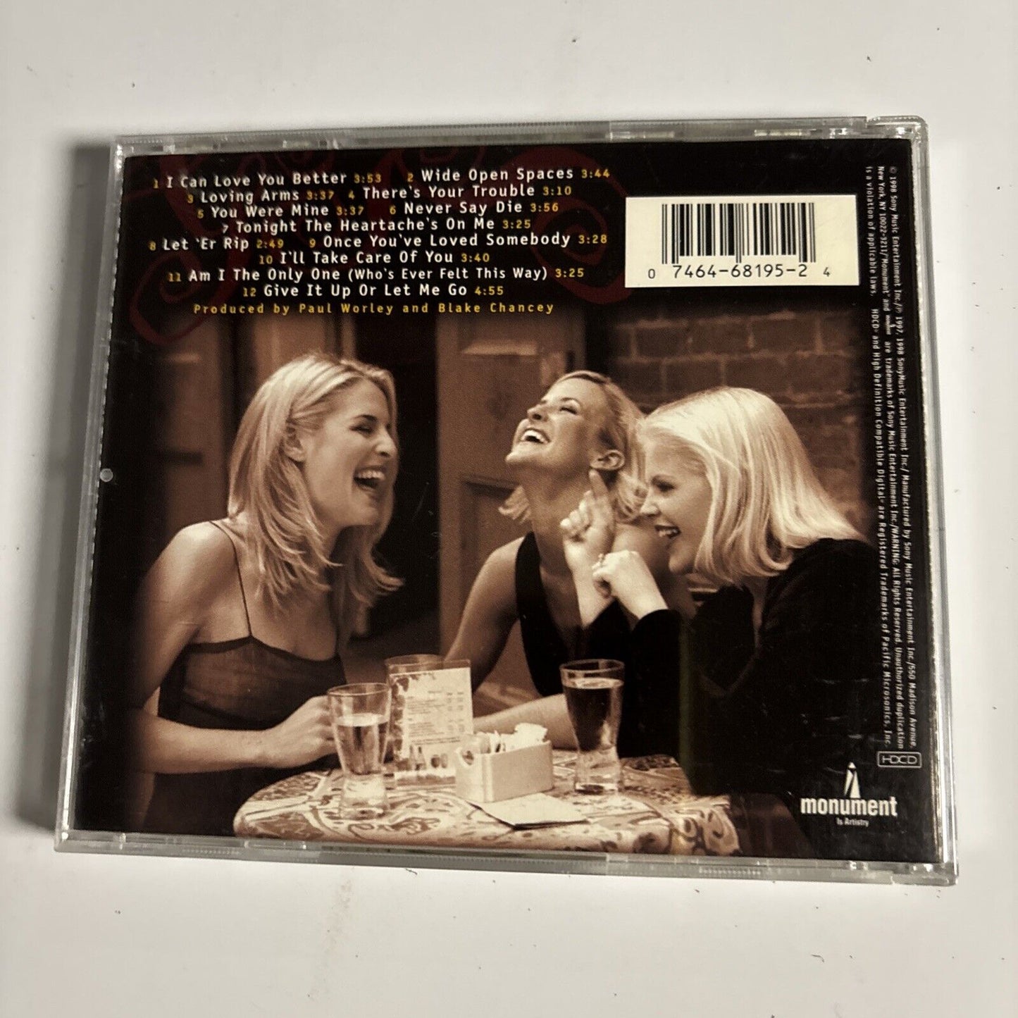 Dixie Chicks – Wide Open Spaces (CD, HDCD, 1998) NK 68195  HDCD