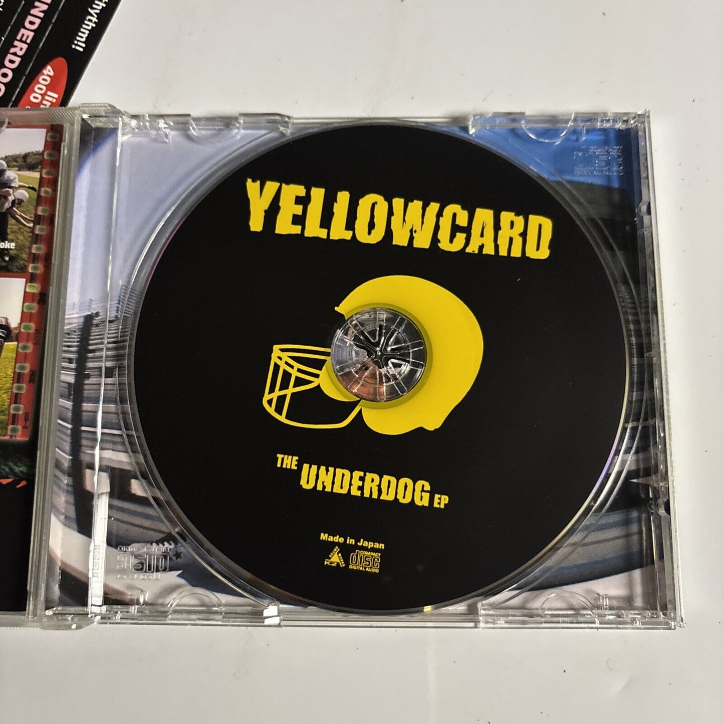 Yellowcard – The Underdog EP [Limited Edition] (CD, 2003) bigmj-0013 Japan obi
