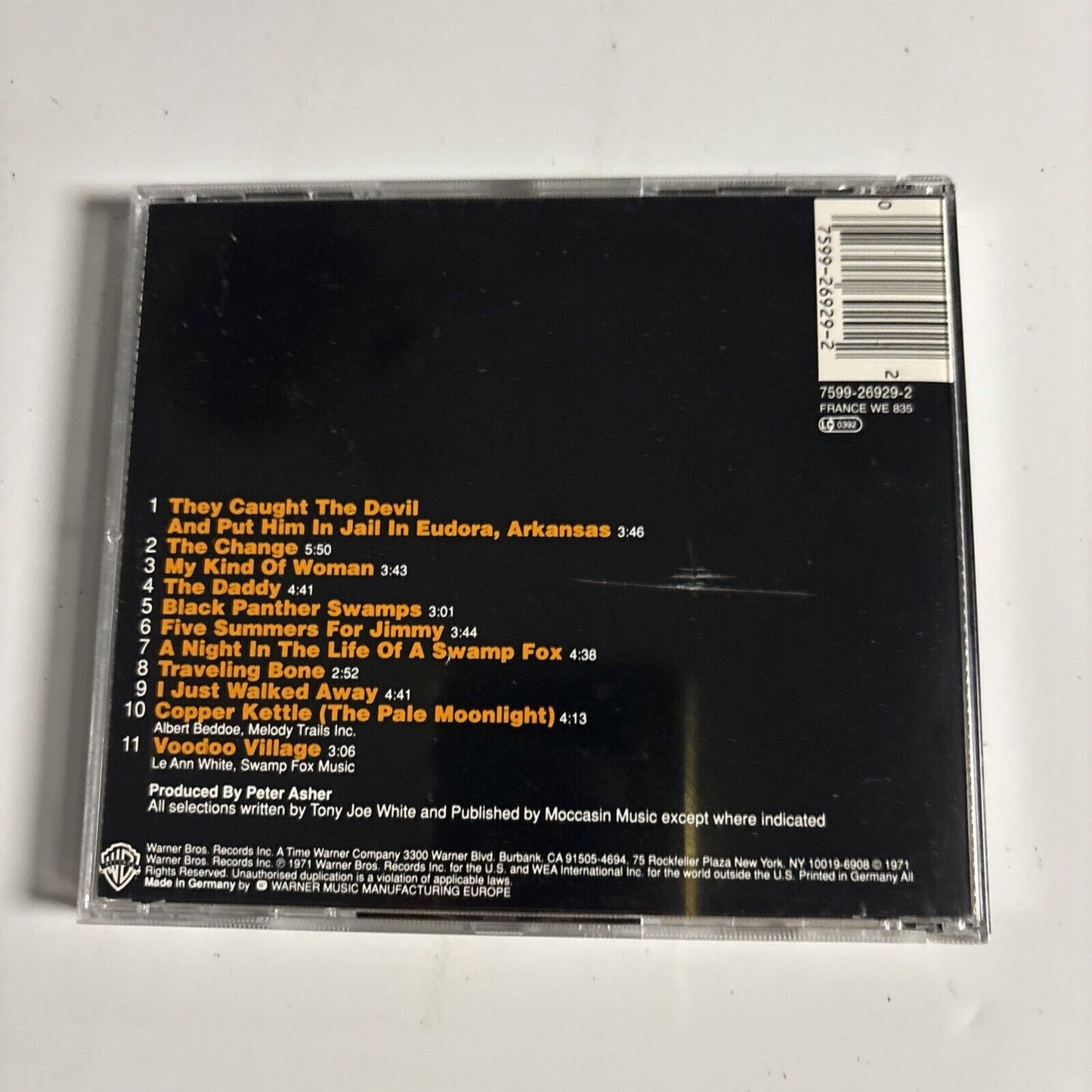 Tony Joe White – Tony Joe White (CD, 1971)