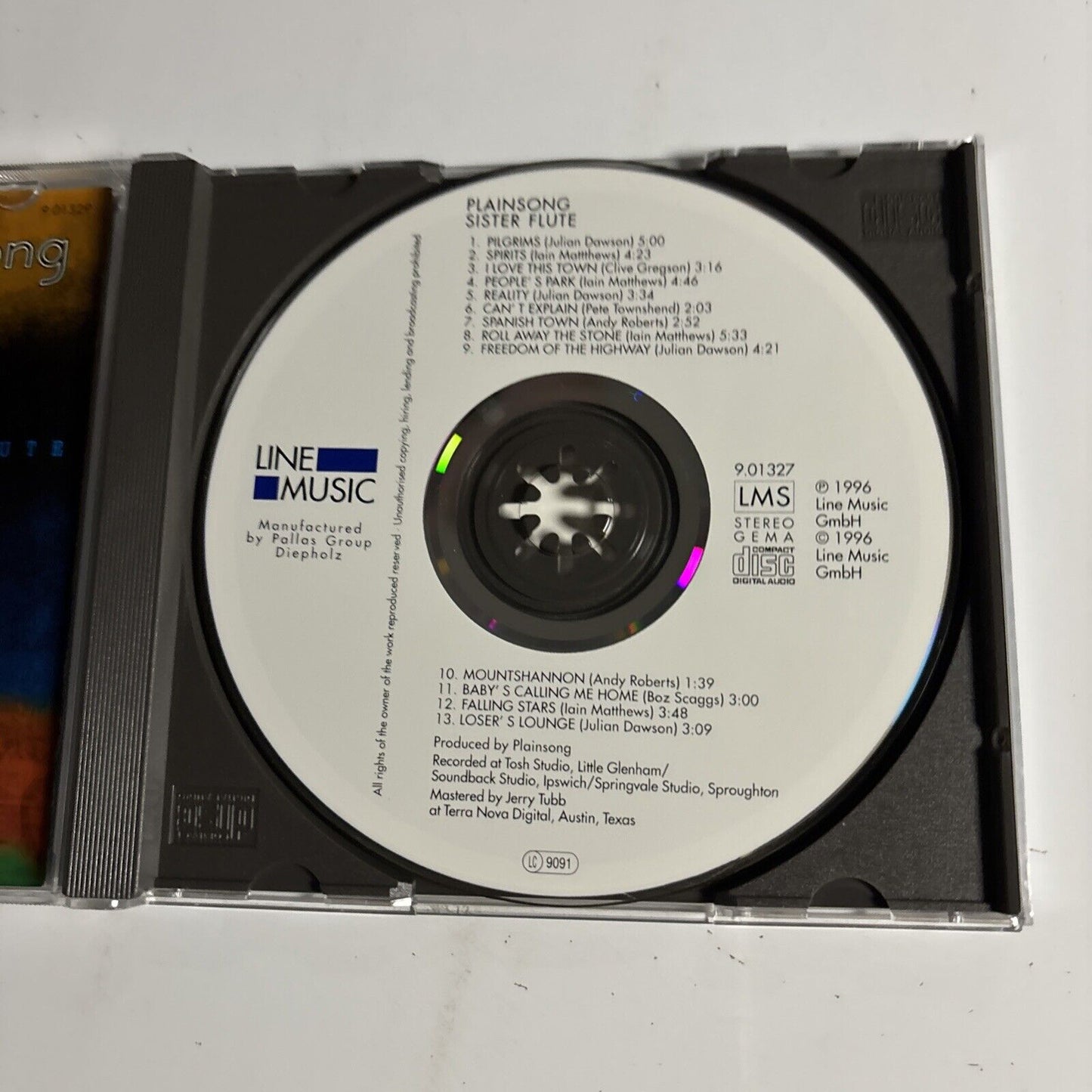 Plainsong – Sister Flute (CD, 1996) 9.01327