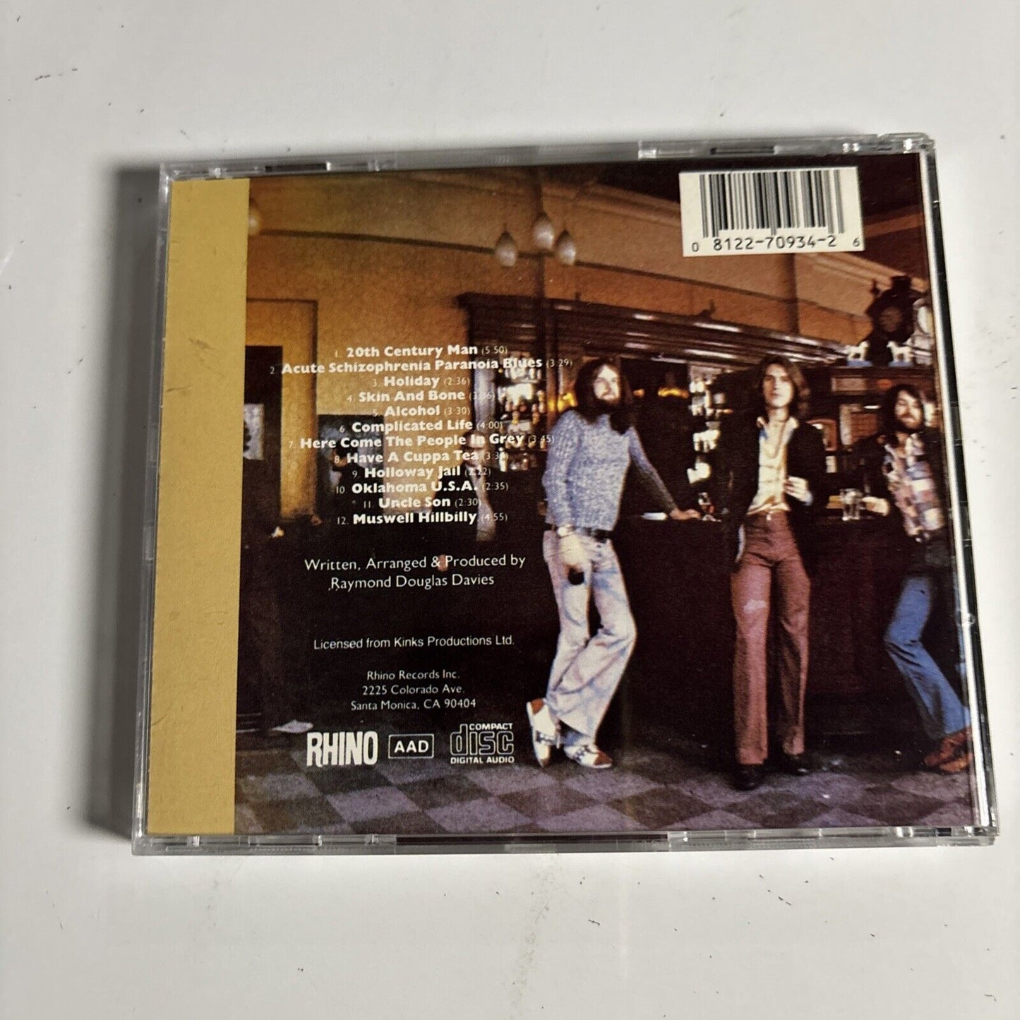 The Kinks – Muswell Hillbillies (CD, 1971) R2 70934