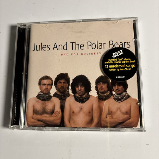 Jules And The Polar Bears – Bad For Business (CD, 1996) CK 65000