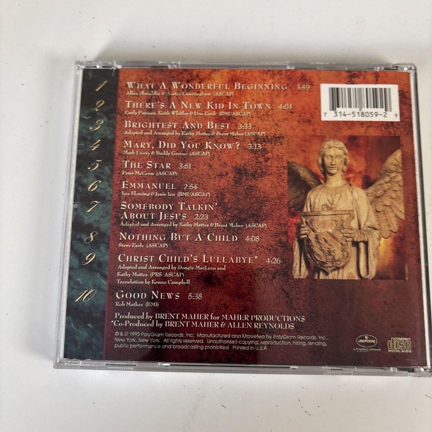 Kathy Mattea – Good News (CD, 1993)