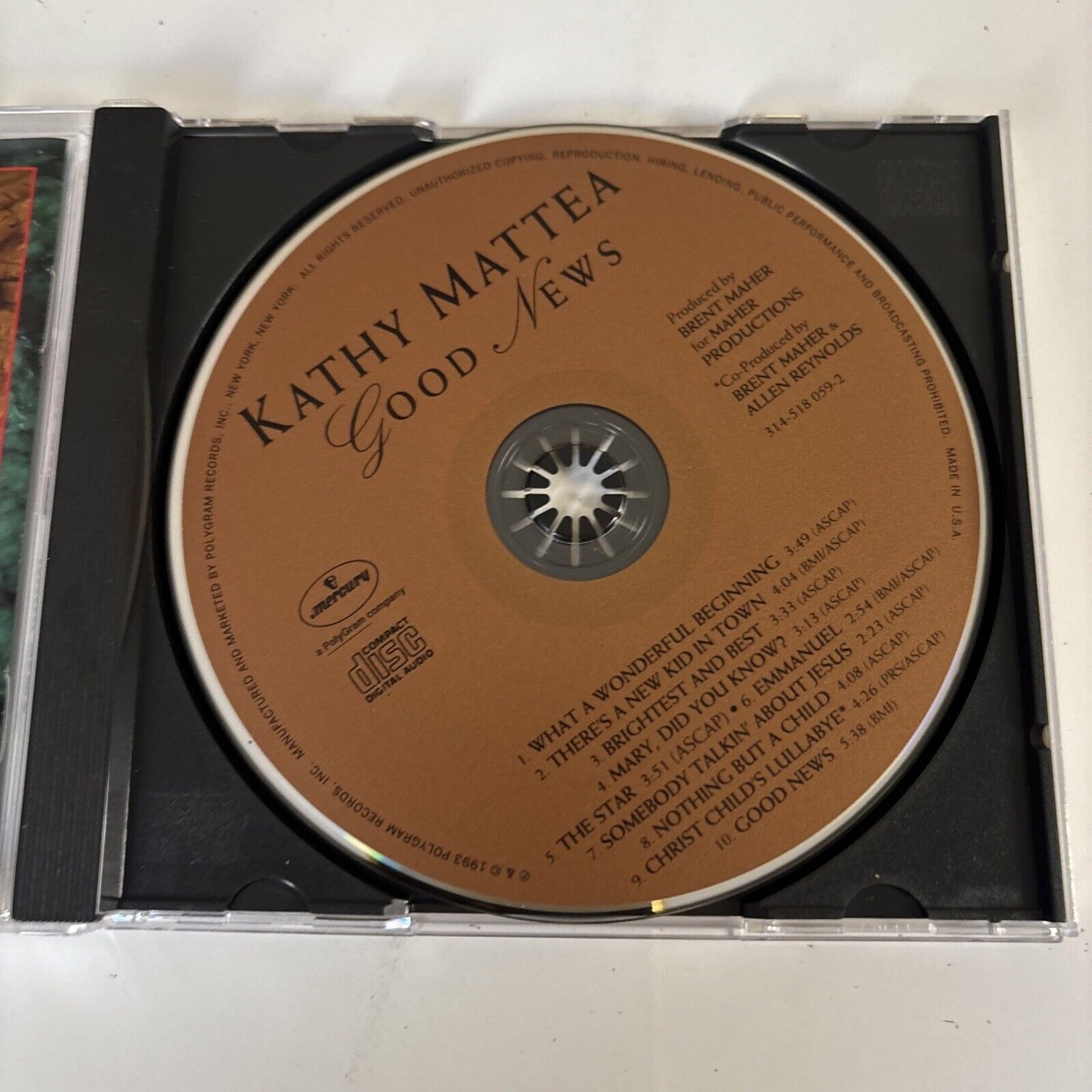 Kathy Mattea – Good News (CD, 1993)