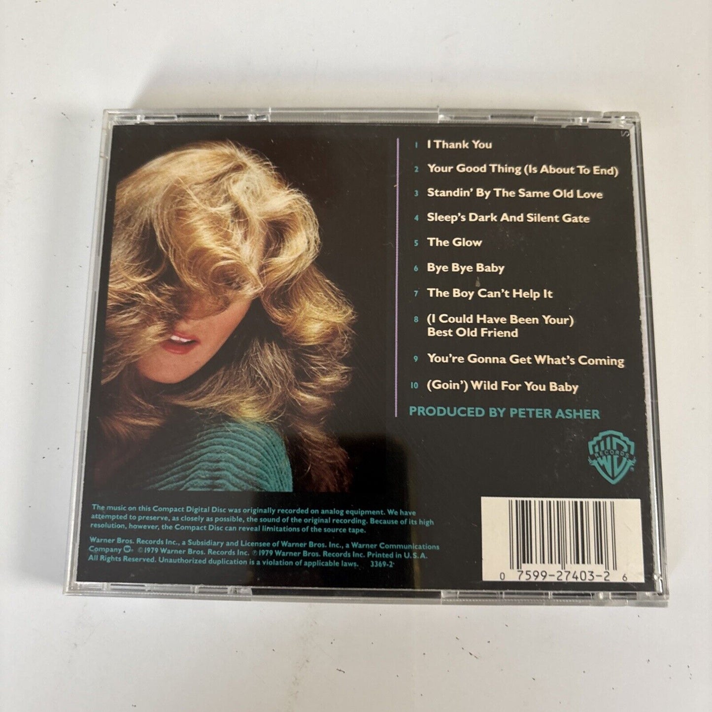 Bonnie Raitt – The Glow (CD, 1979) 536575