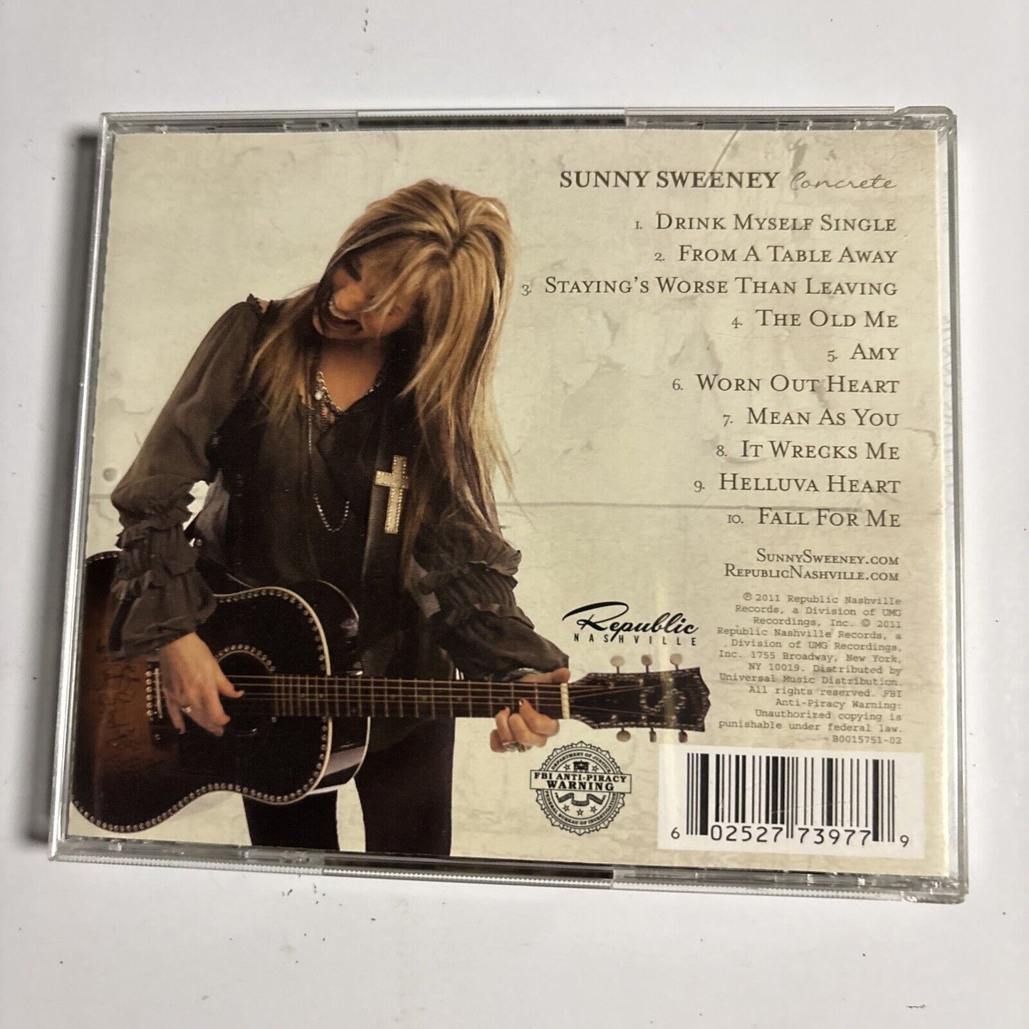 Sunny Sweeney – Concrete (CD, 2011) B0015751-02
