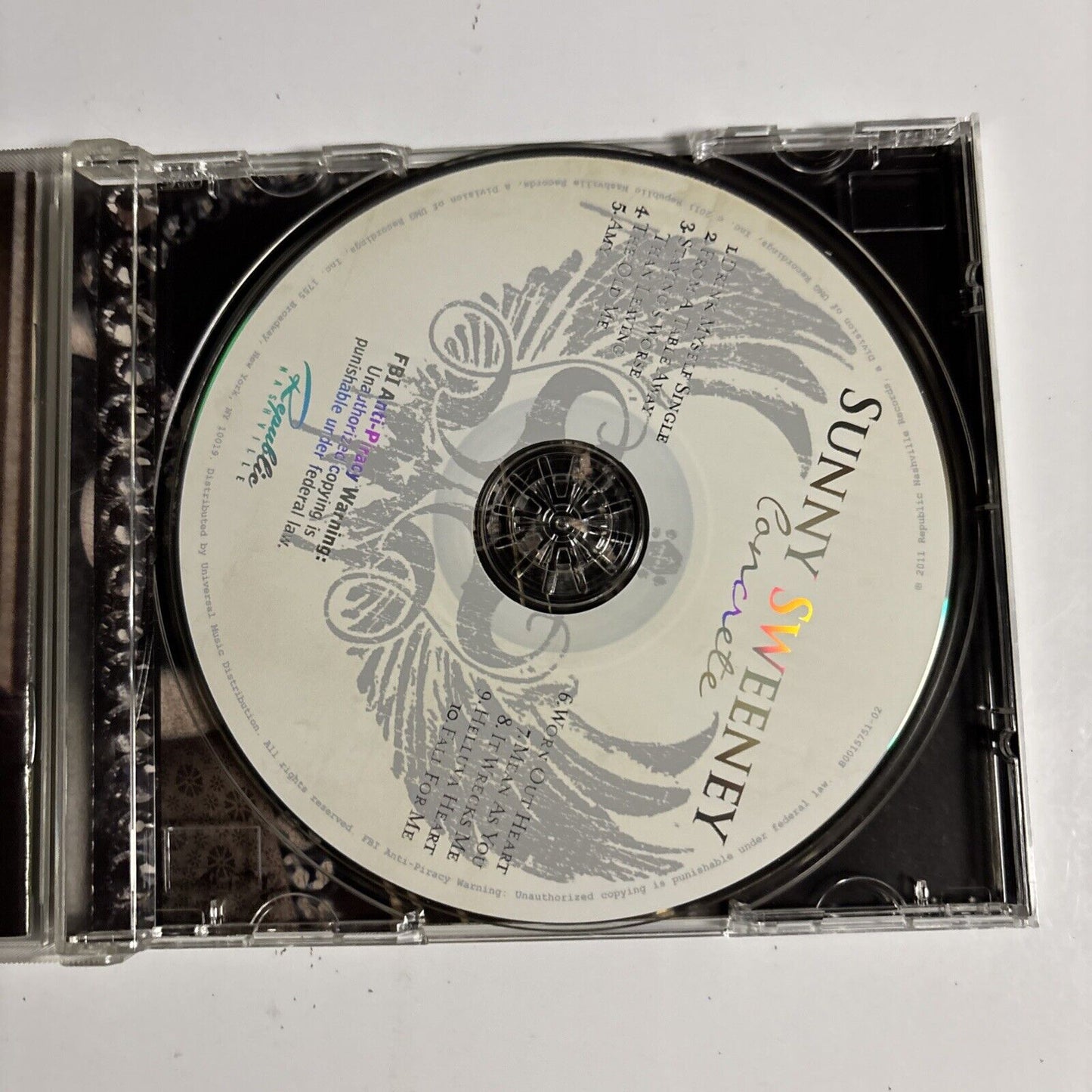 Sunny Sweeney – Concrete (CD, 2011) B0015751-02