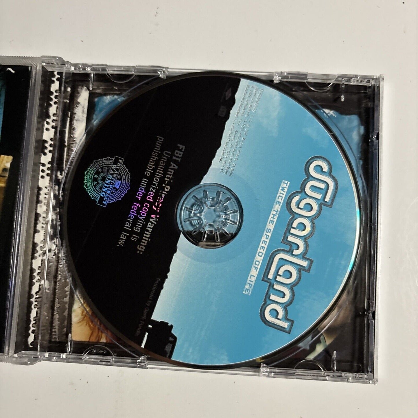 Sugarland – Twice The Speed Of Life (CD, 2004) B0002172-02