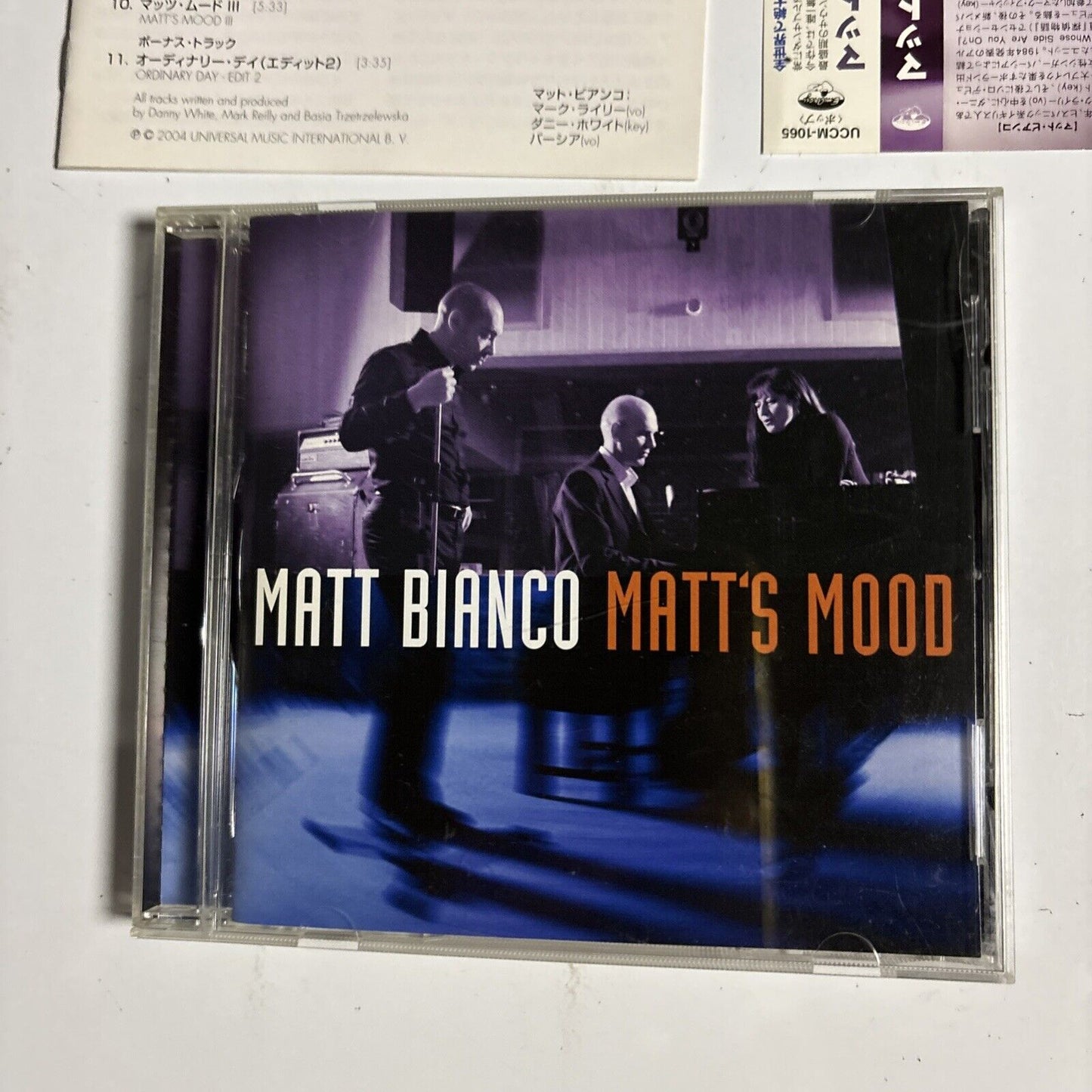Matt Bianco – Matt's Mood (CD, 2004) uccm-1065 Japan obi