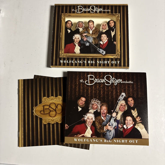 The Brian Setzer Orchestra – Wolfgang's Big Night Out CD 2007 Japan Bonus Track