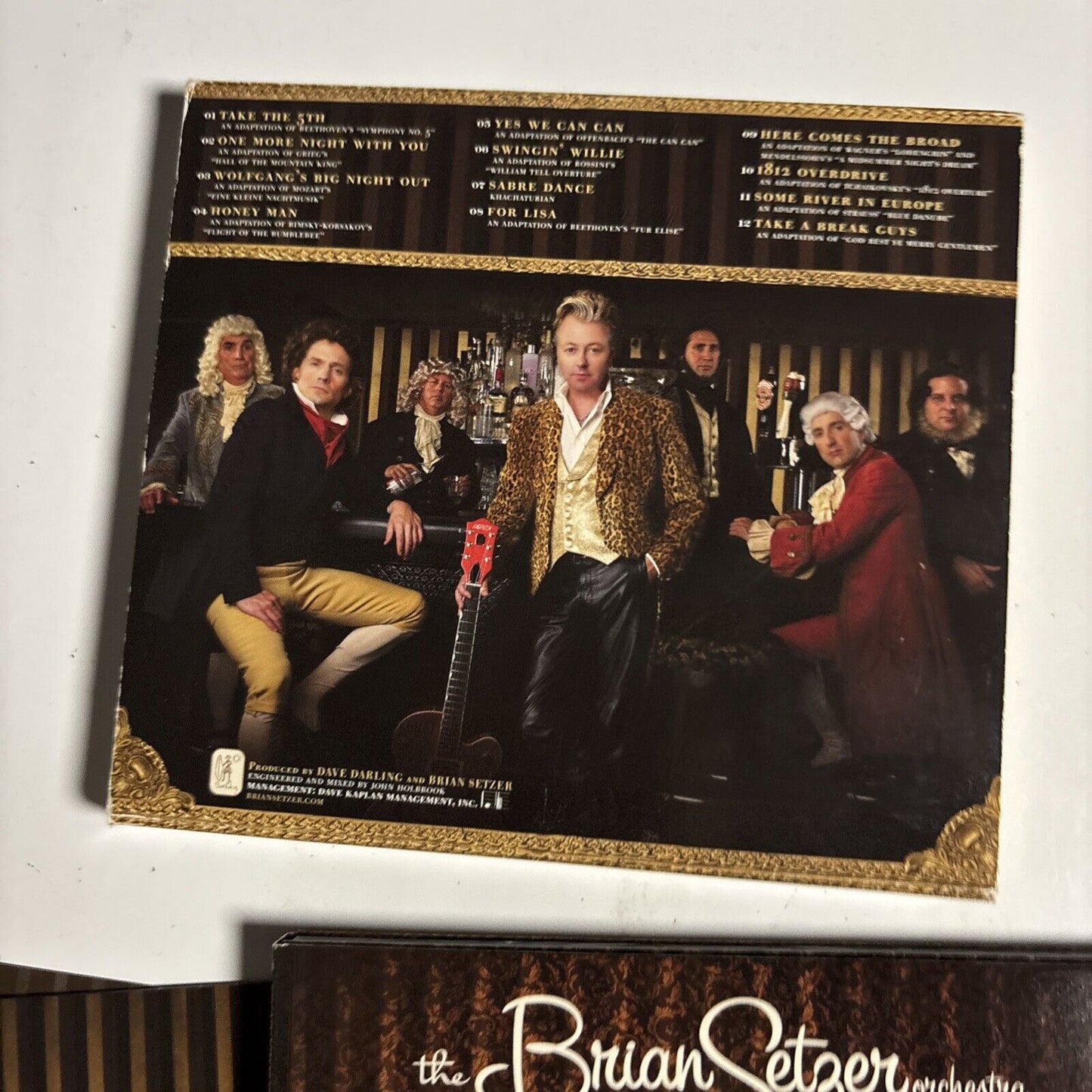 The Brian Setzer Orchestra – Wolfgang's Big Night Out CD 2007 Japan Bonus Track