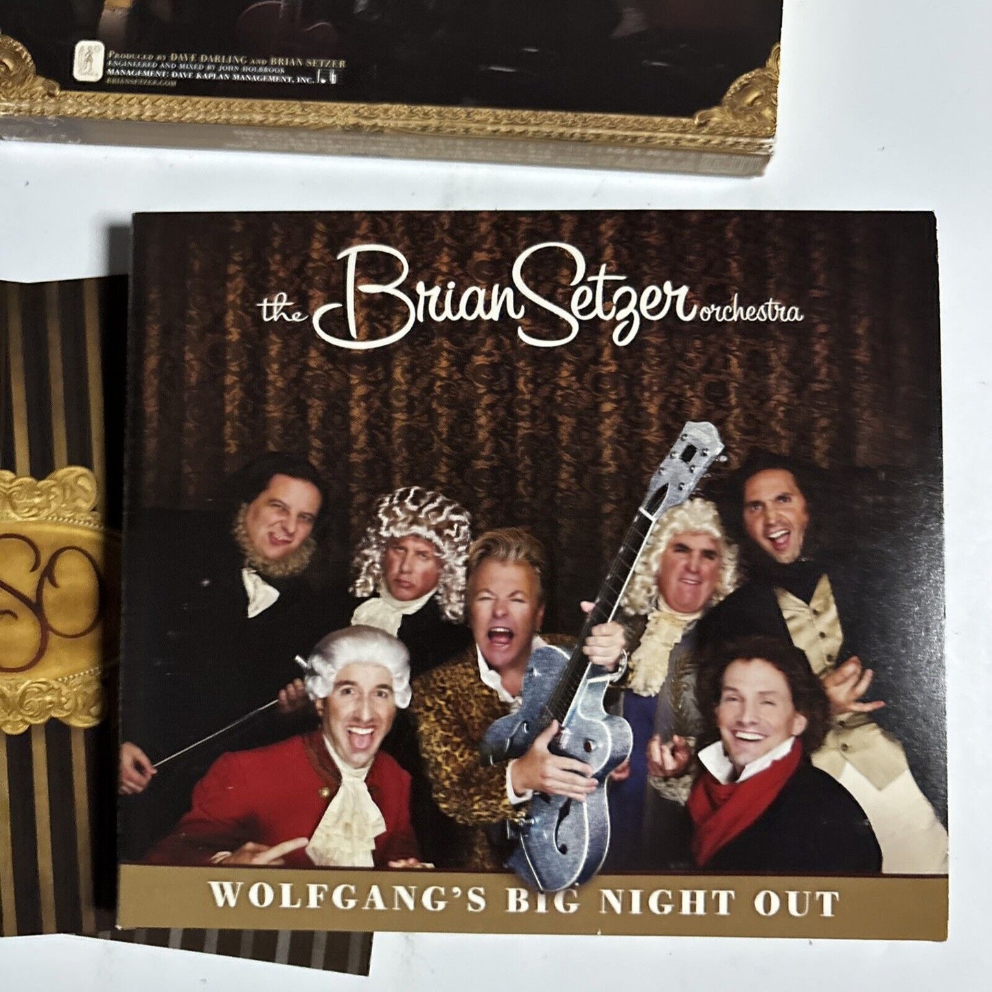 The Brian Setzer Orchestra – Wolfgang's Big Night Out CD 2007 Japan Bonus Track