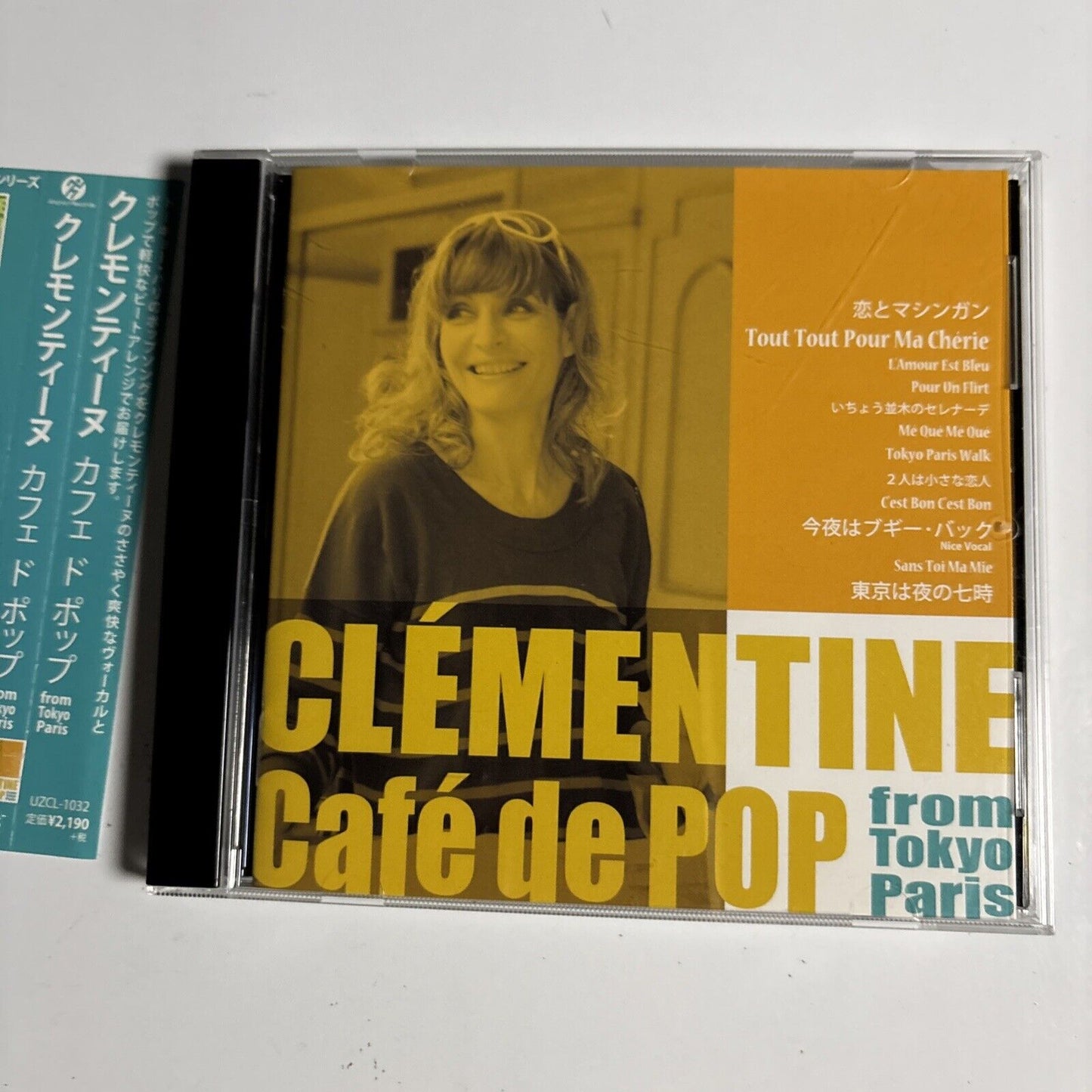 Clementine – Cafe de Pop from Tokyo Paris (CD, 2018) uzcl-1032 Japan obi