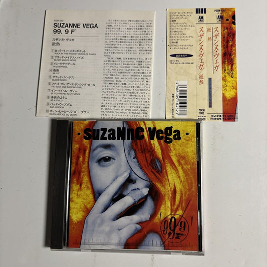 Suzanne Vega – 99.9F (CD, 1992) pocm-1002 Japan obi