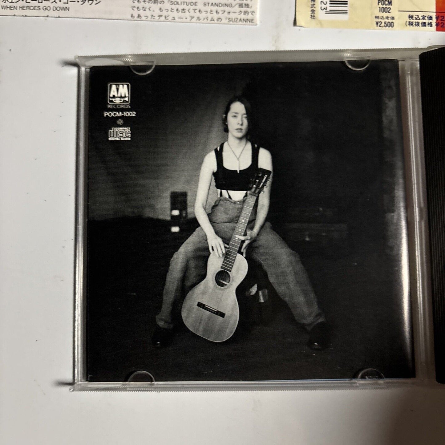 Suzanne Vega – 99.9F (CD, 1992) pocm-1002 Japan obi