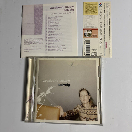 Solveig Sandnes – Vagabond Squaw (CD, 2000) vicp-61060 Japan obi