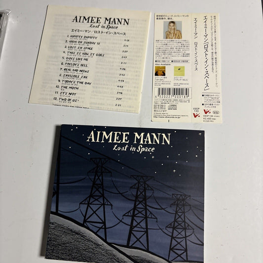 Aimee Mann – Lost In Space (CD, 2002) v2cp-133 Japan obi, Digipak