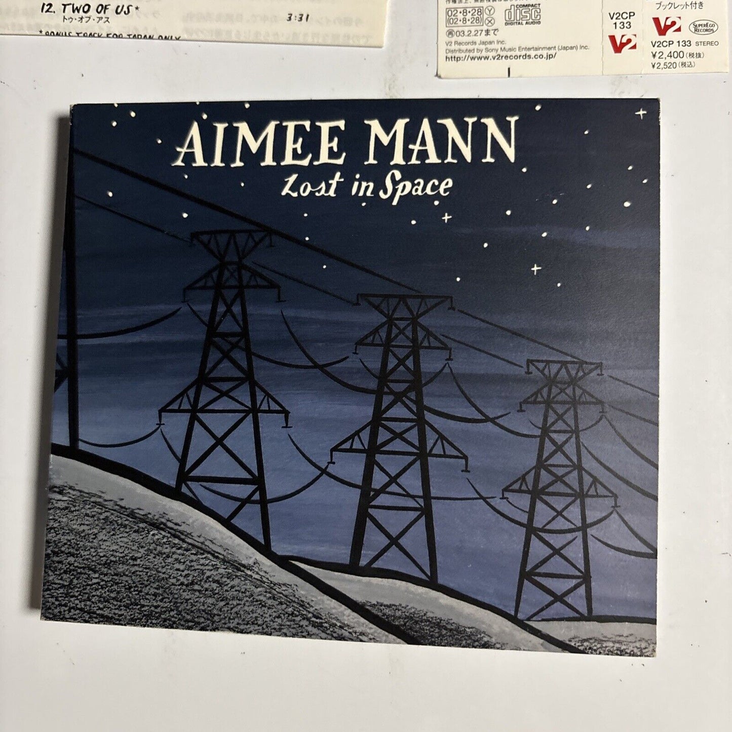 Aimee Mann – Lost In Space (CD, 2002) v2cp-133 Japan obi, Digipak