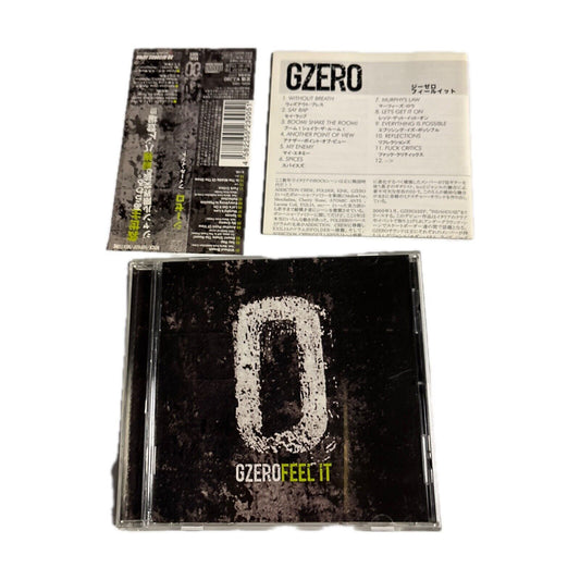 Gzero – Feel It (CD, 2007) xqal-1005 Japan obi