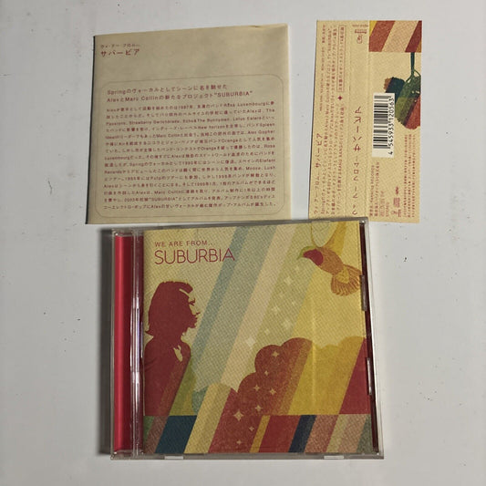 Suburbia – We Are From... Suburbia (CD, 2003) RBCS-2056 Japan Bonus Track, obi