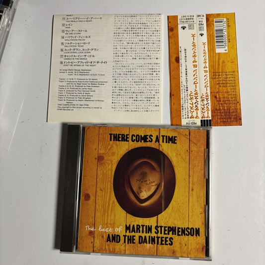 The Best Of Martin Stephenson And The Daintees (CD, 1993) Japan obi, promo