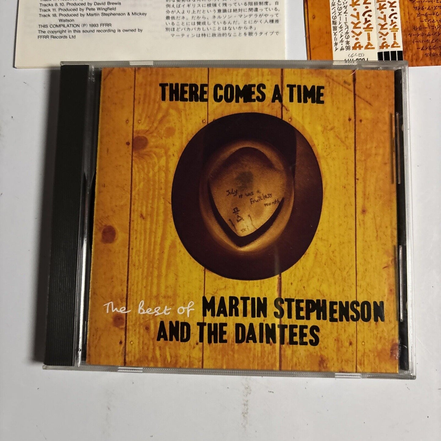 The Best Of Martin Stephenson And The Daintees (CD, 1993) Japan obi, promo