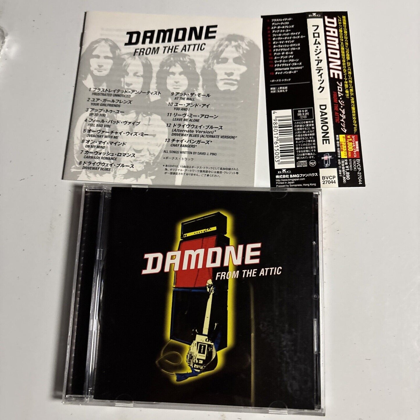 Damone – From The Attic (CD, 2003) bvcp-27044 Japan obi