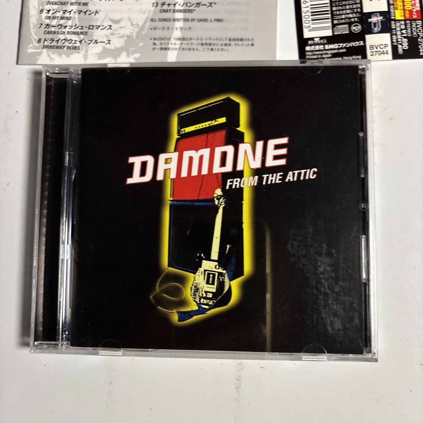 Damone – From The Attic (CD, 2003) bvcp-27044 Japan obi