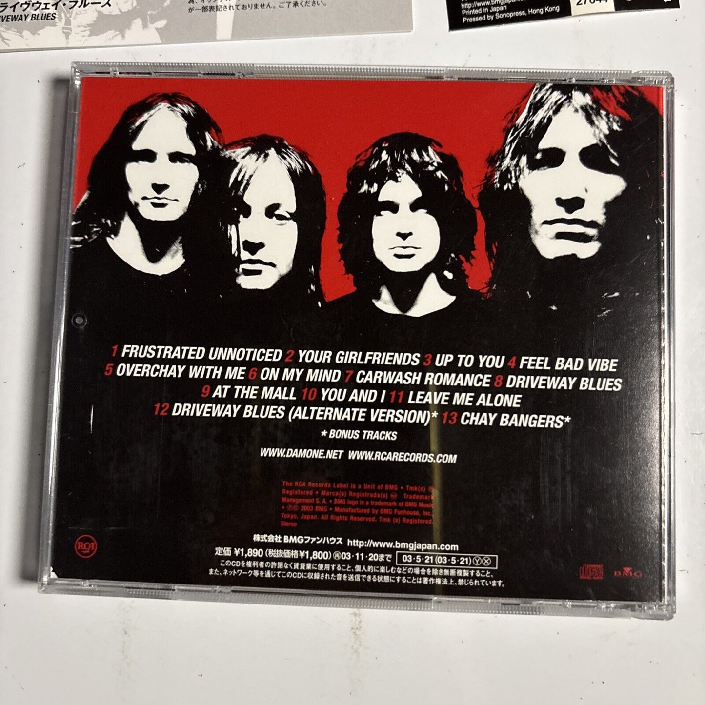 Damone – From The Attic (CD, 2003) bvcp-27044 Japan obi