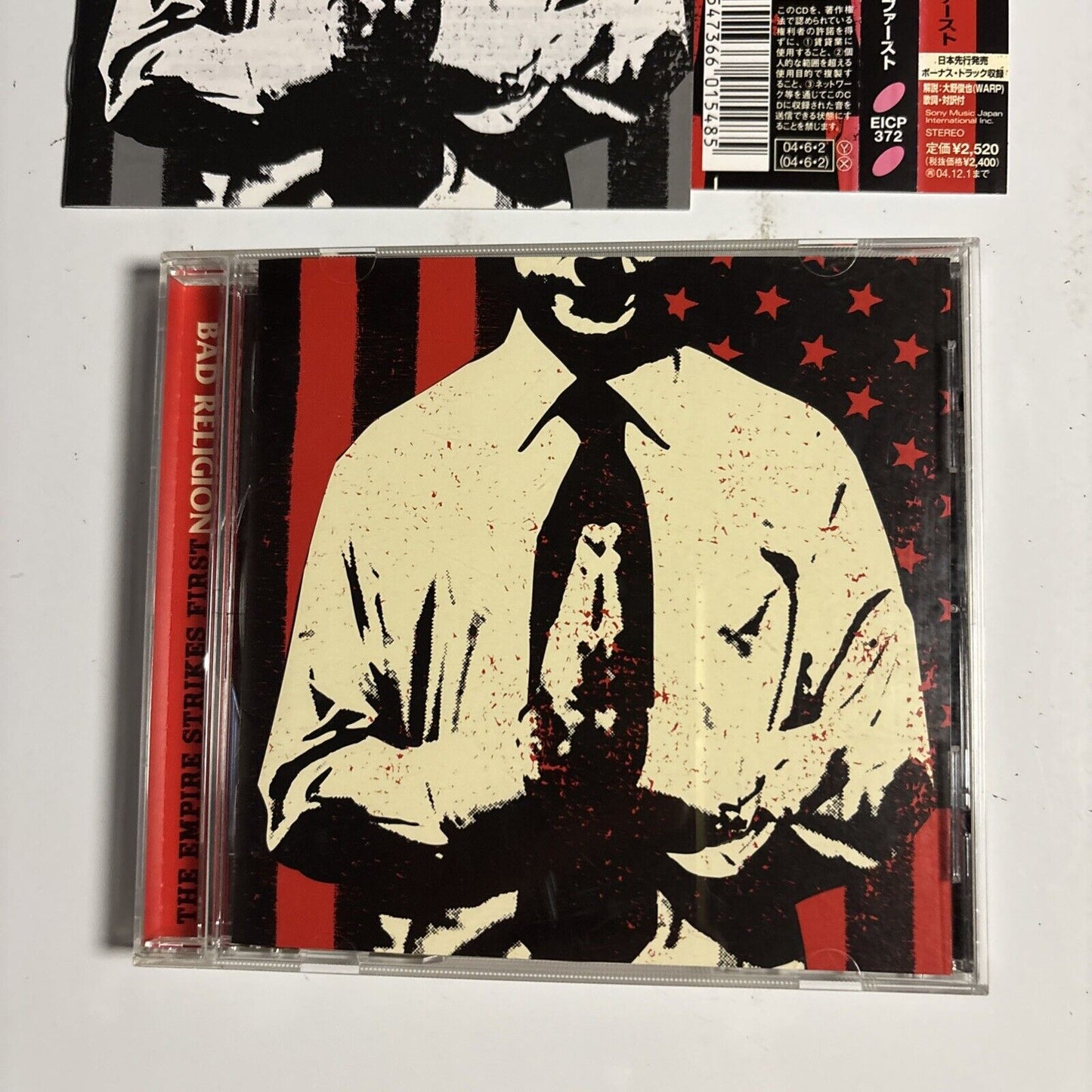 Bad Religion – The Empire Strikes First (CD, 2004) eicp-372 Japan obi