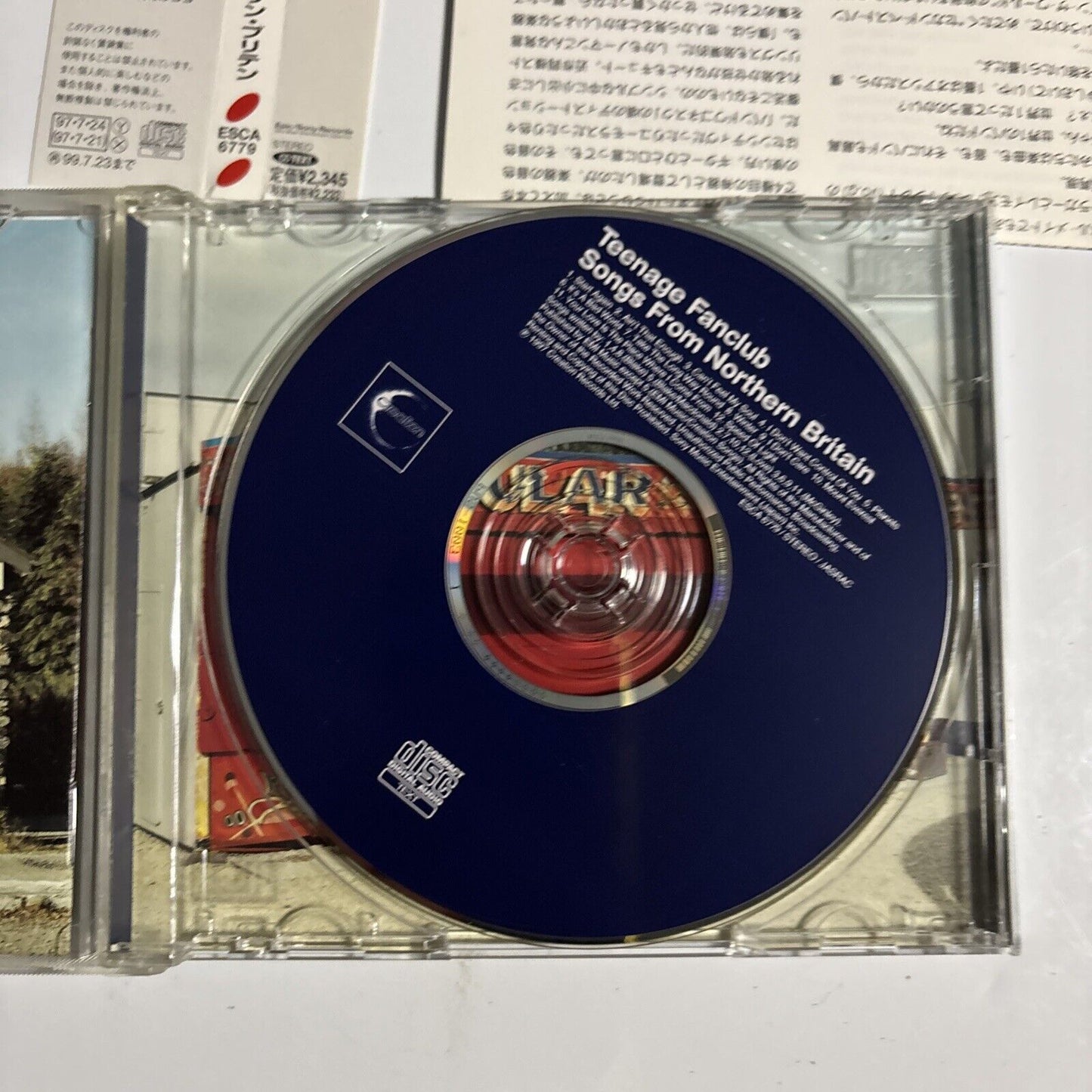 Teenage Fanclub – Songs From Northern Britain (CD, 1997) ESCA 6779 Japan obi