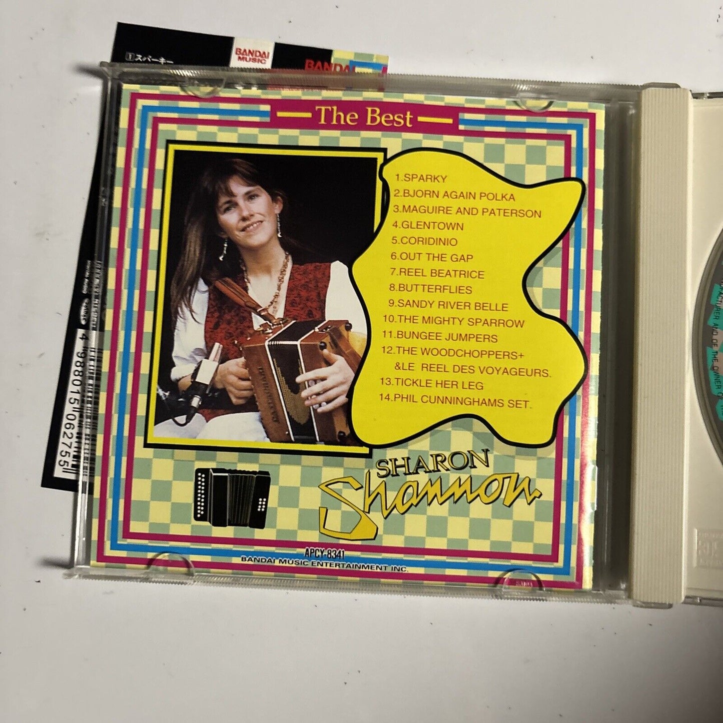Sharon Shannon – The Best (CD, 1996) apcy-8341 Japan obi