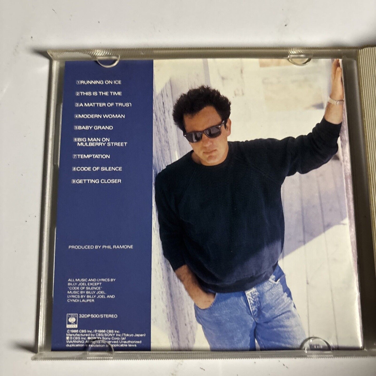 Billy Joel – The Bridge (CD, 1986) 32dp500 Japan