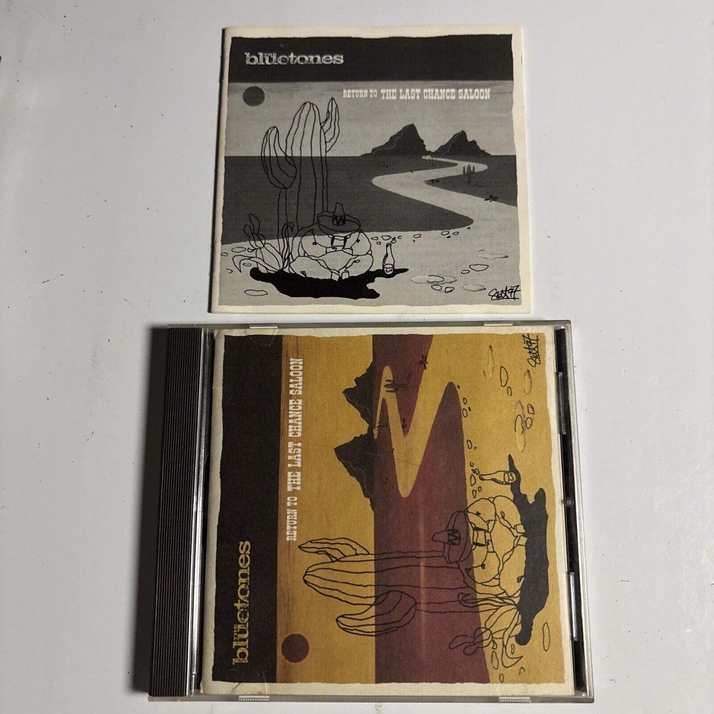 The Bluetones – Return To The Last Chance Saloon (CD, 1998) pocm-1237 Japan