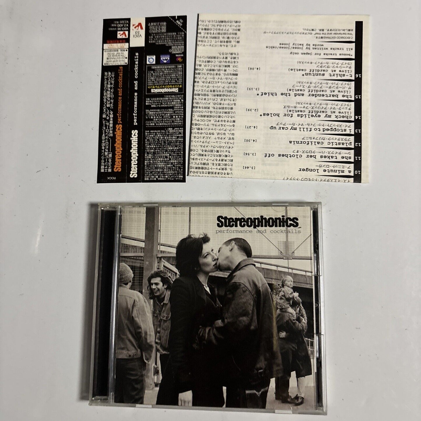 Stereophonics – Performance And Cocktails (CD 1999) v2ci-33 Japan BonusTrack obi