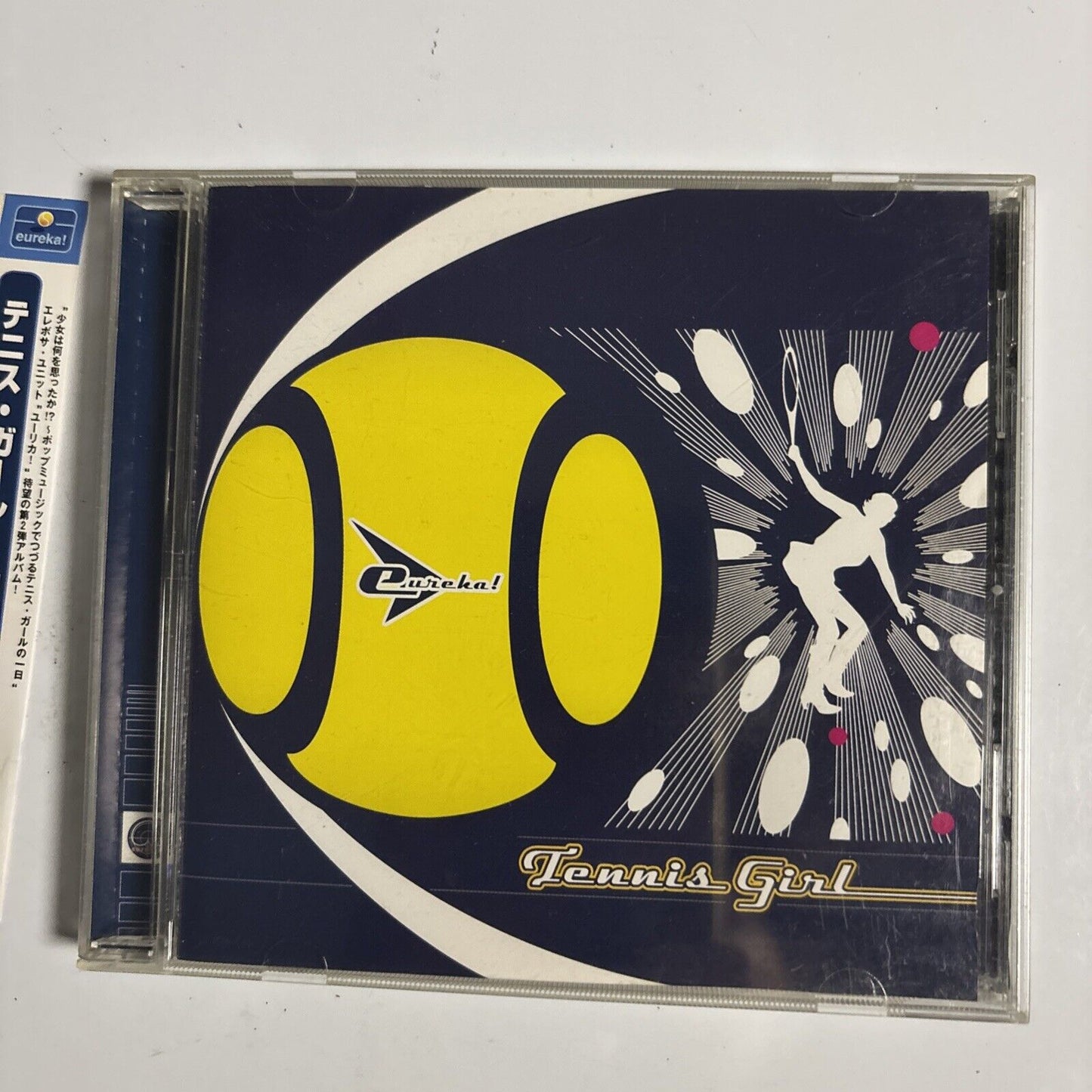 Eureka! – Tennis Girl (CD, 1999) cdcd-1003 Japan obi