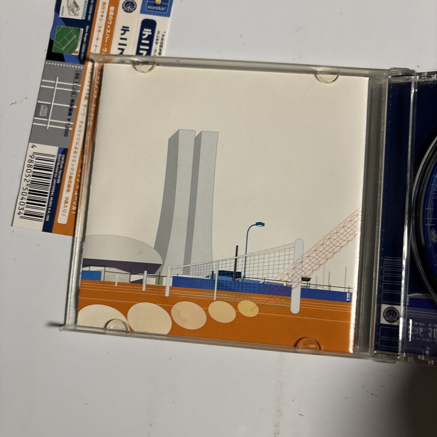 Eureka! – Tennis Girl (CD, 1999) cdcd-1003 Japan obi