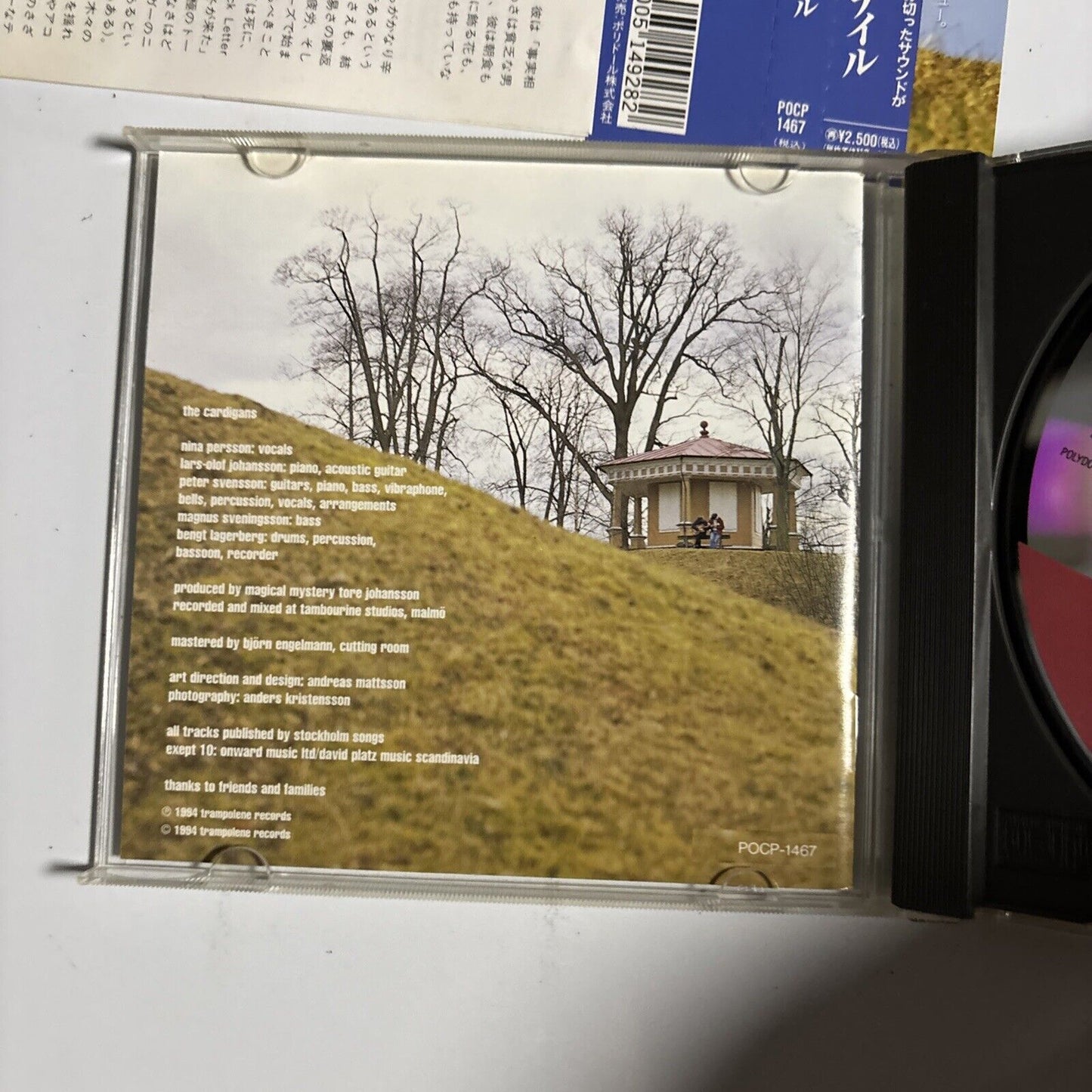 The Cardigans – Emmerdale (CD, 1994) pocp-1467 Japan