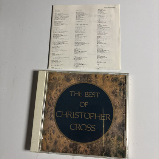 Christopher Cross – The Best Of Christopher Cross (CD, 1991) wpcp-4549 Japan