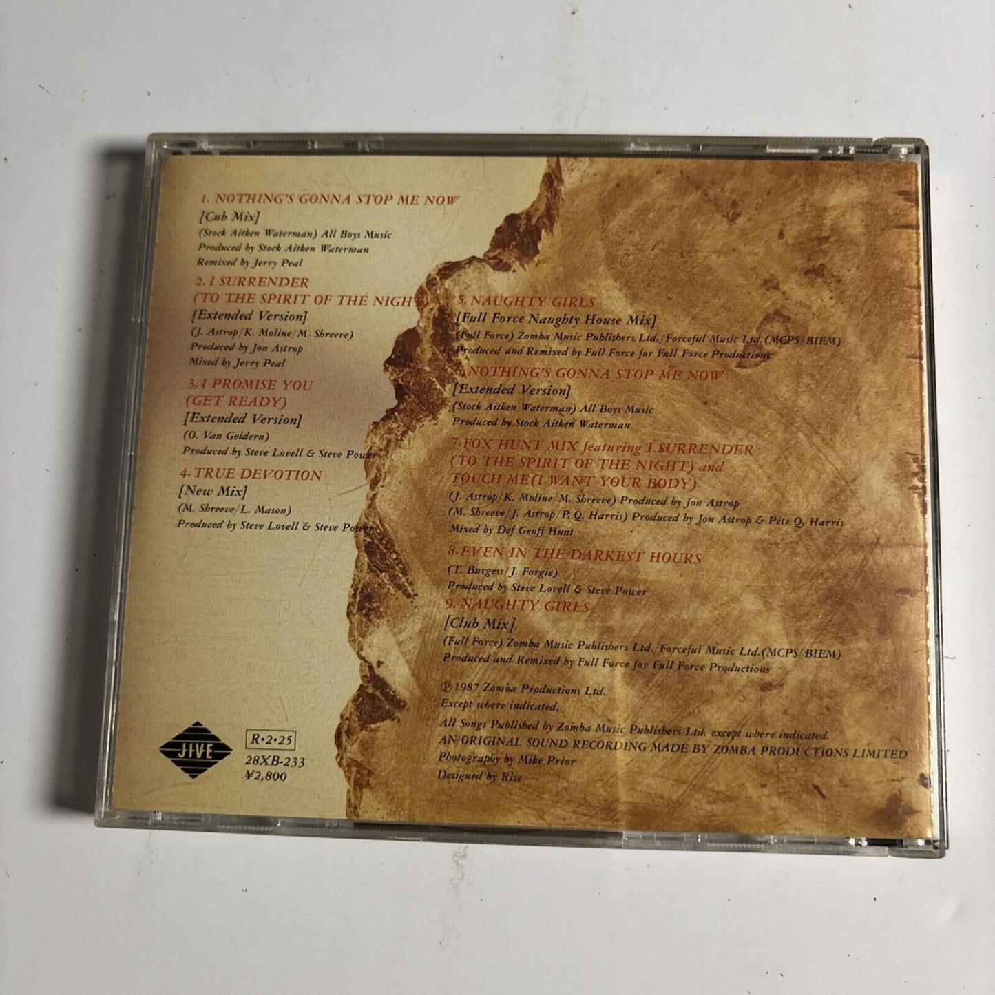 Samantha Fox – "Sam" Thing Remixed (CD, 1988) 28xb-233 Japan