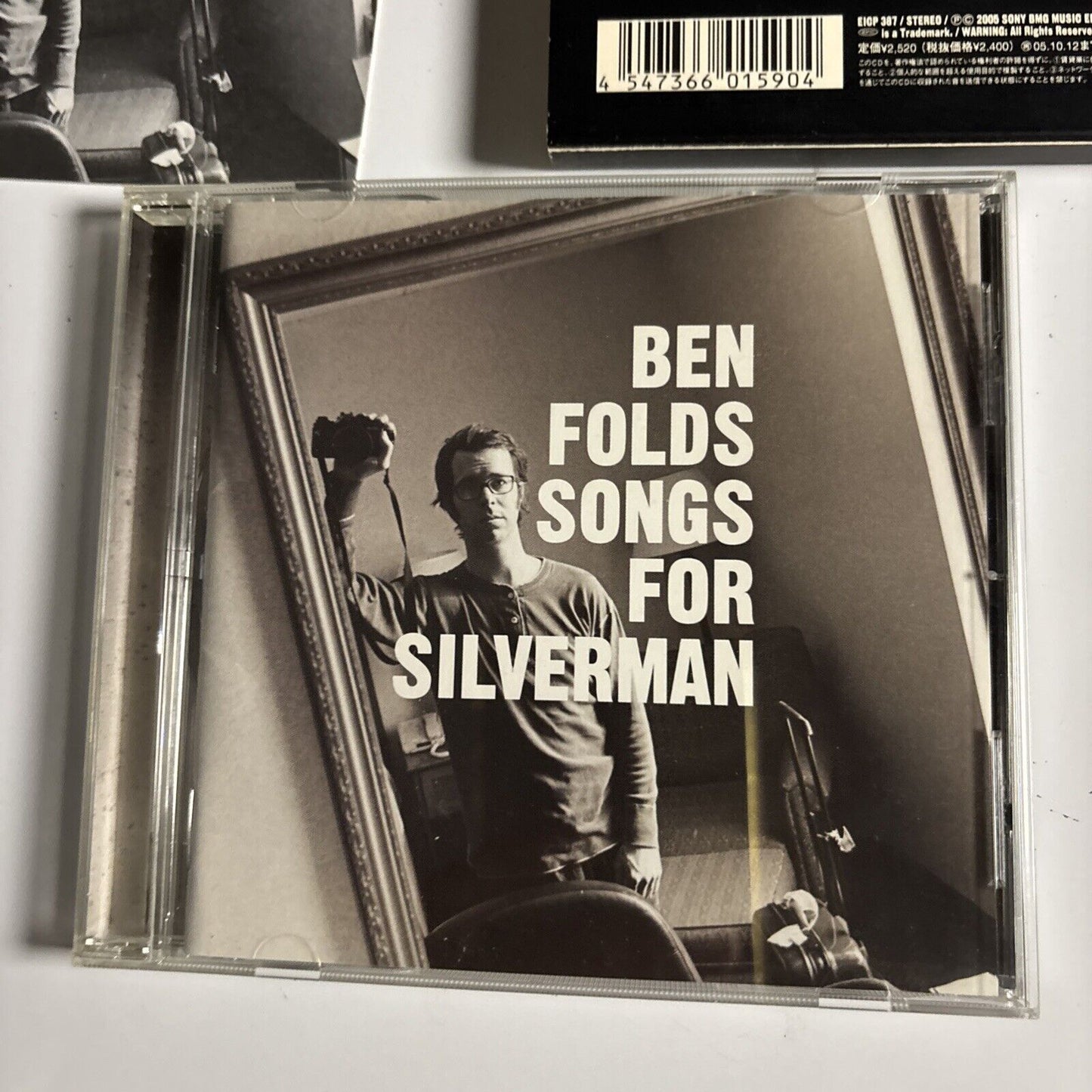 Ben Folds – Songs For Silverman (CD, 2005) eicp-387 Japan