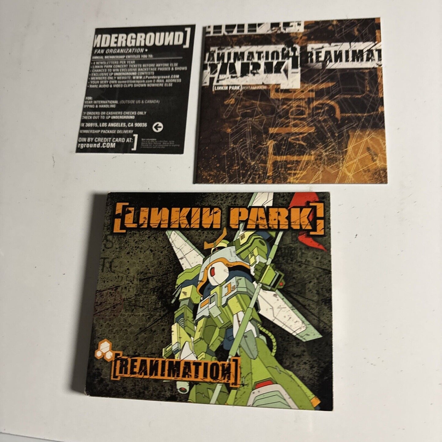Linkin Park – Reanimation (CD, 2002) 948326-2  Digipak
