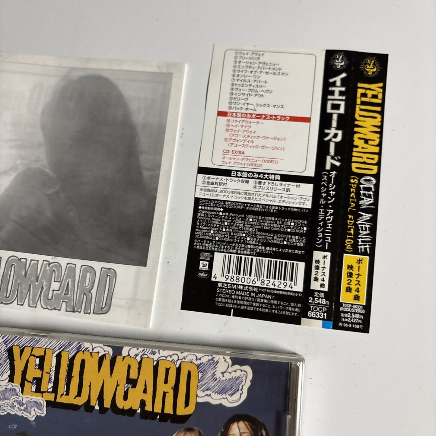 Yellowcard – Ocean Avenue (CD, 2004) tocp-66331 Japan obi